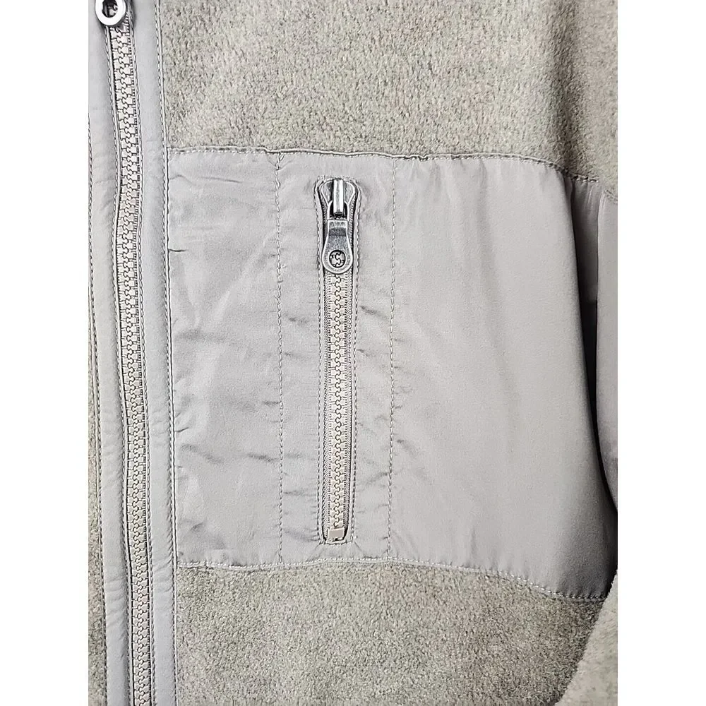 Croft & Barrow Arctic Fleece‎ Jacket Mens Size 3XB Brown Full Zip Chest Pocket - Picture 5 of 12